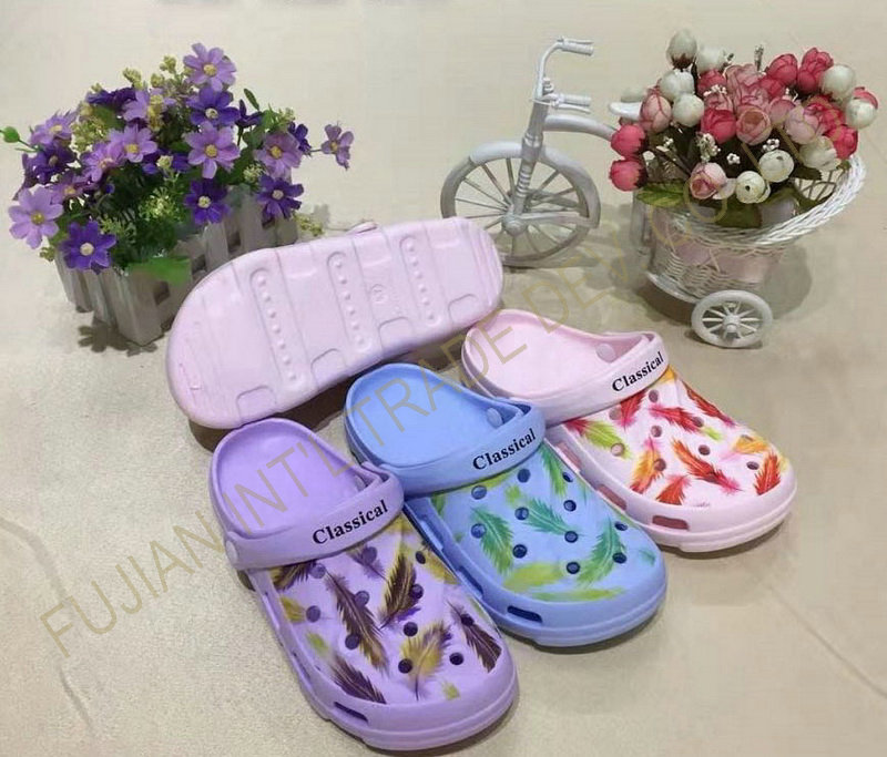 Garden Shoes（eva Injection), Water Transfer Printing)