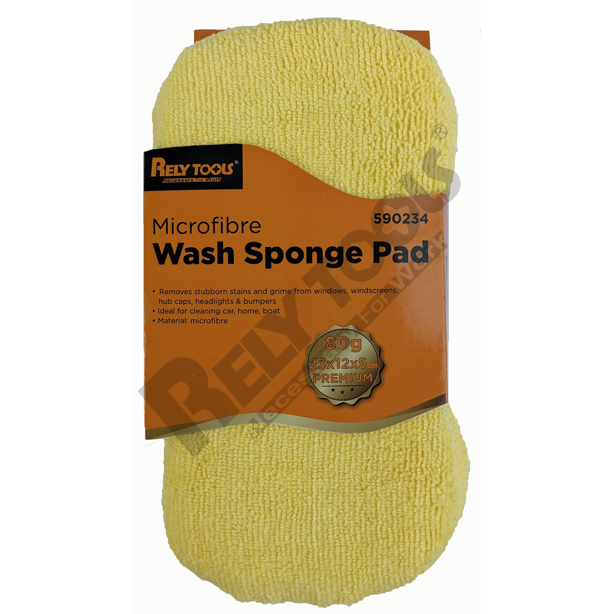 Microfibre wash sponge pad