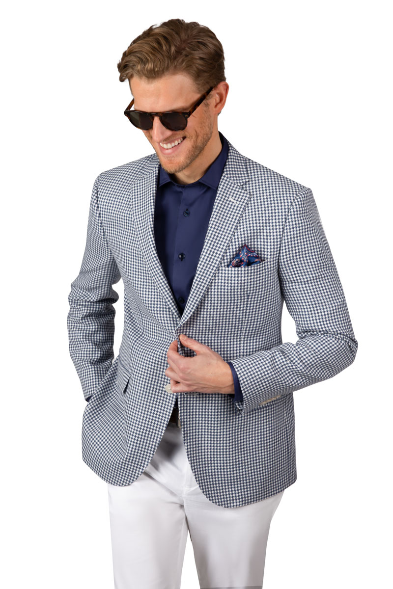 MEN JACKET S GENF 9711/18 Slim Fit Jacket