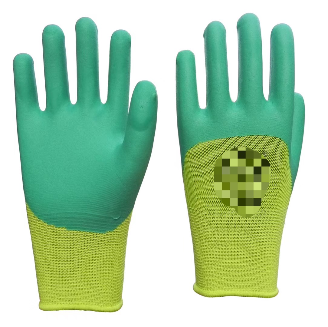 Latex foam Gloves-breatheble