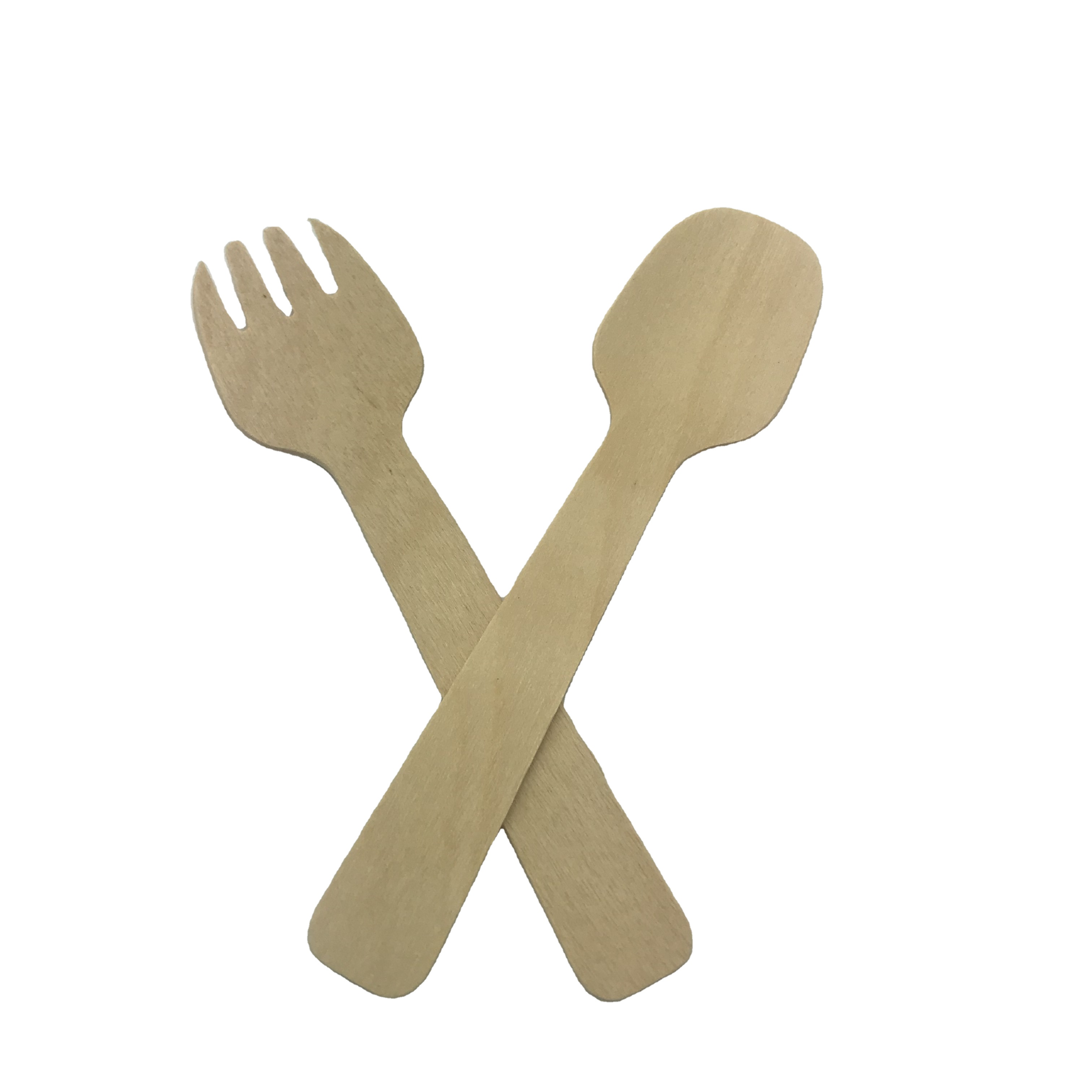 Birch Wooden Fruit Fork