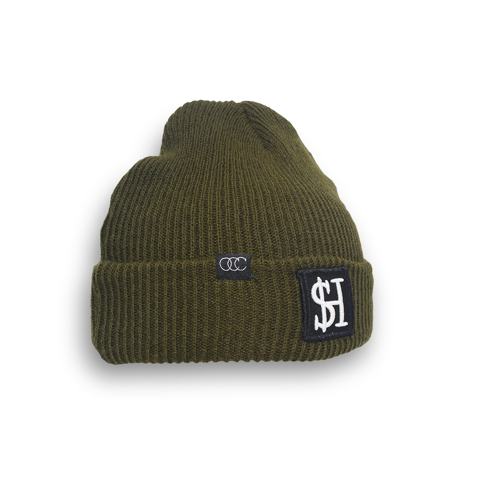 3D embroidery beanie winter hat