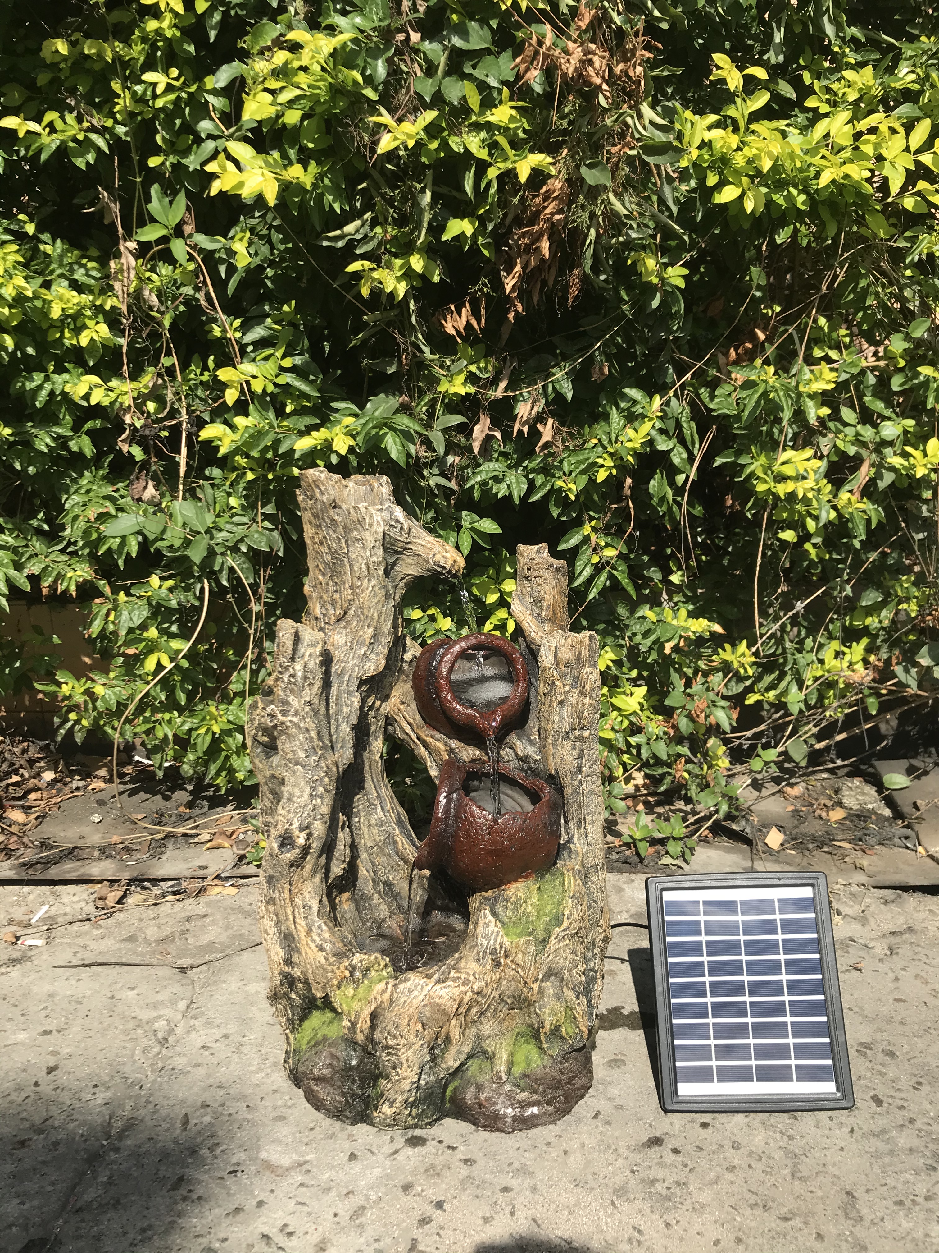 hotselling jar solar water fountain for garden decoration
