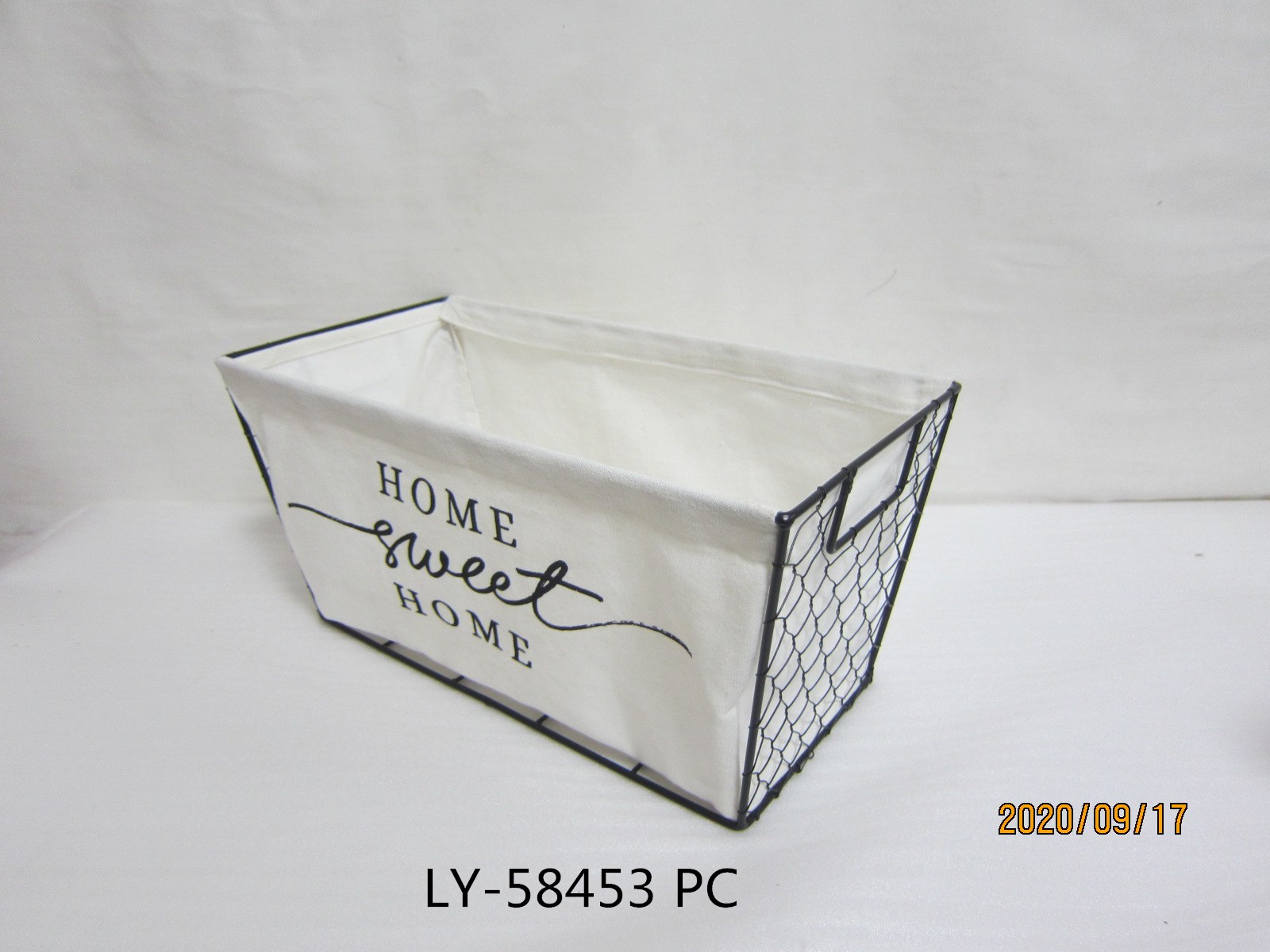 Iron wire basket, Factory Price Home Goods Wire Basket