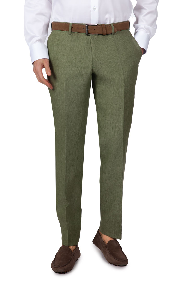MEN SUIT FABRIC H SIENA/N 2087/47 Slim Fit Trousers
