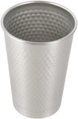 RGS-CK1119 Stainless steel single layer hammer beer cup SS304