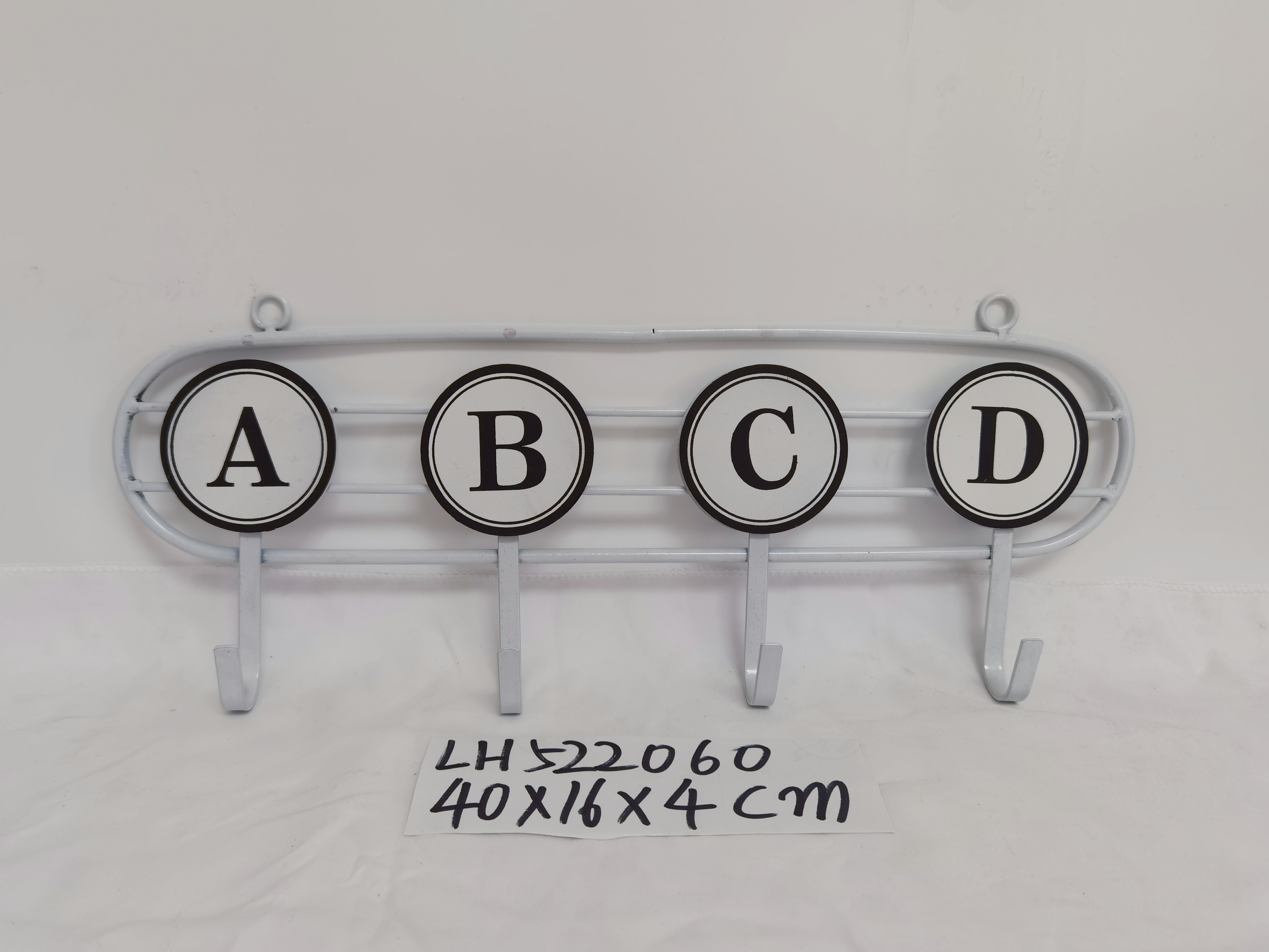 Wooden retro wall hook