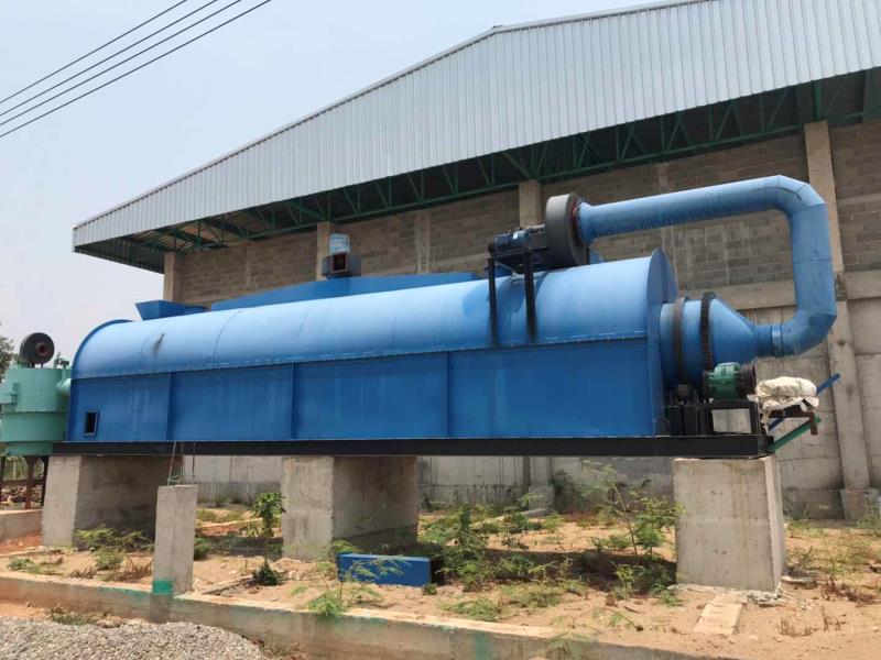 New Sawdust Tubular Dryer Poultry Manure Dryer