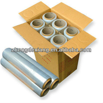 OEM/ODM zhengdexiang high quality stretch film hand wrapping film