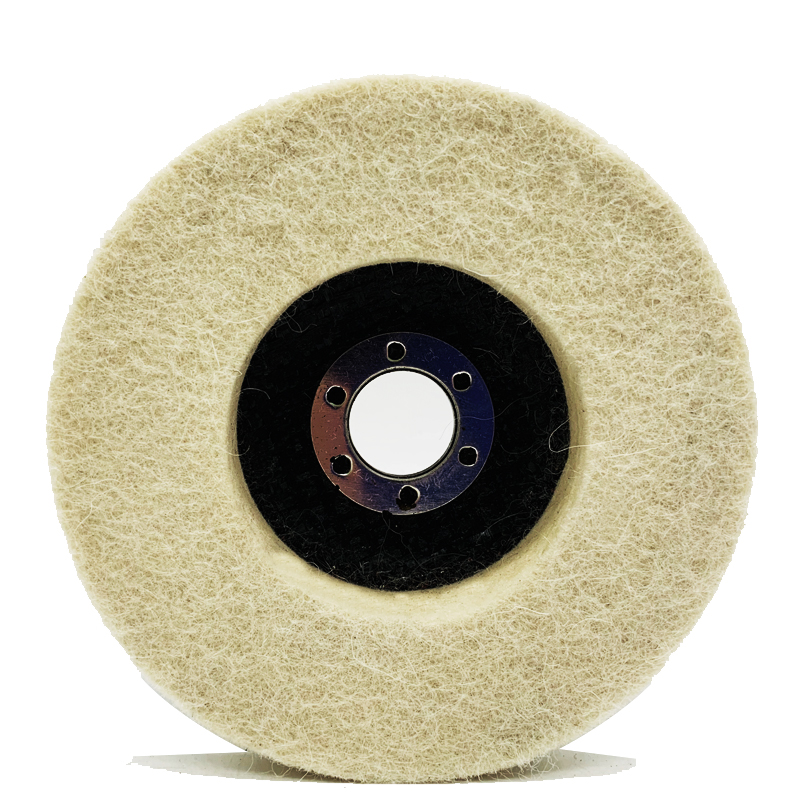 Fiber Backing Wool Felt Buffing Disc