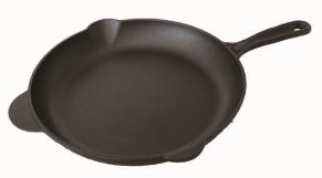 Pre-seasoned cast iron fry pan/skillet