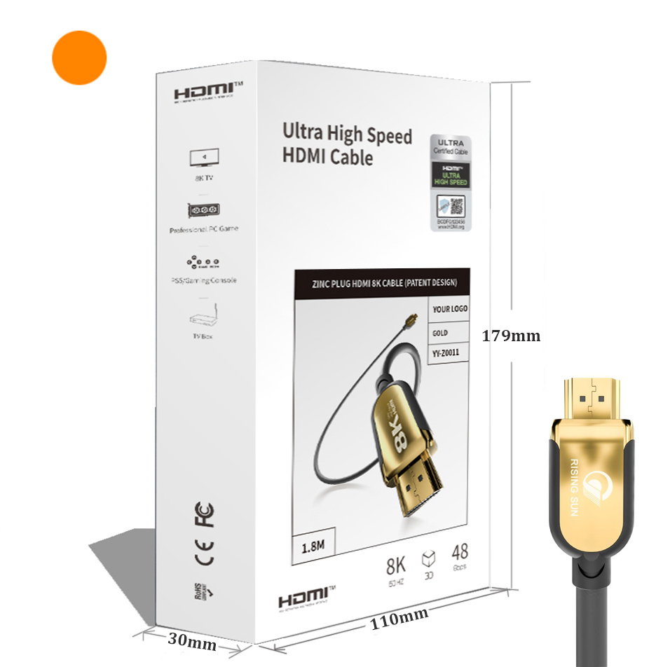 2.1v 8K HDMI cable