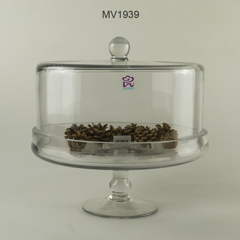Mv1939 // Glass Cake Stand