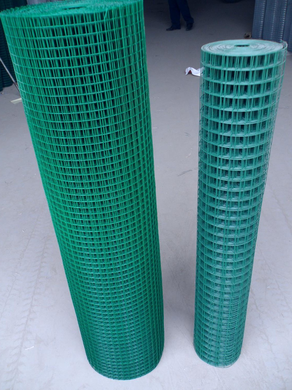 PVC welded mesh. green welded mesh