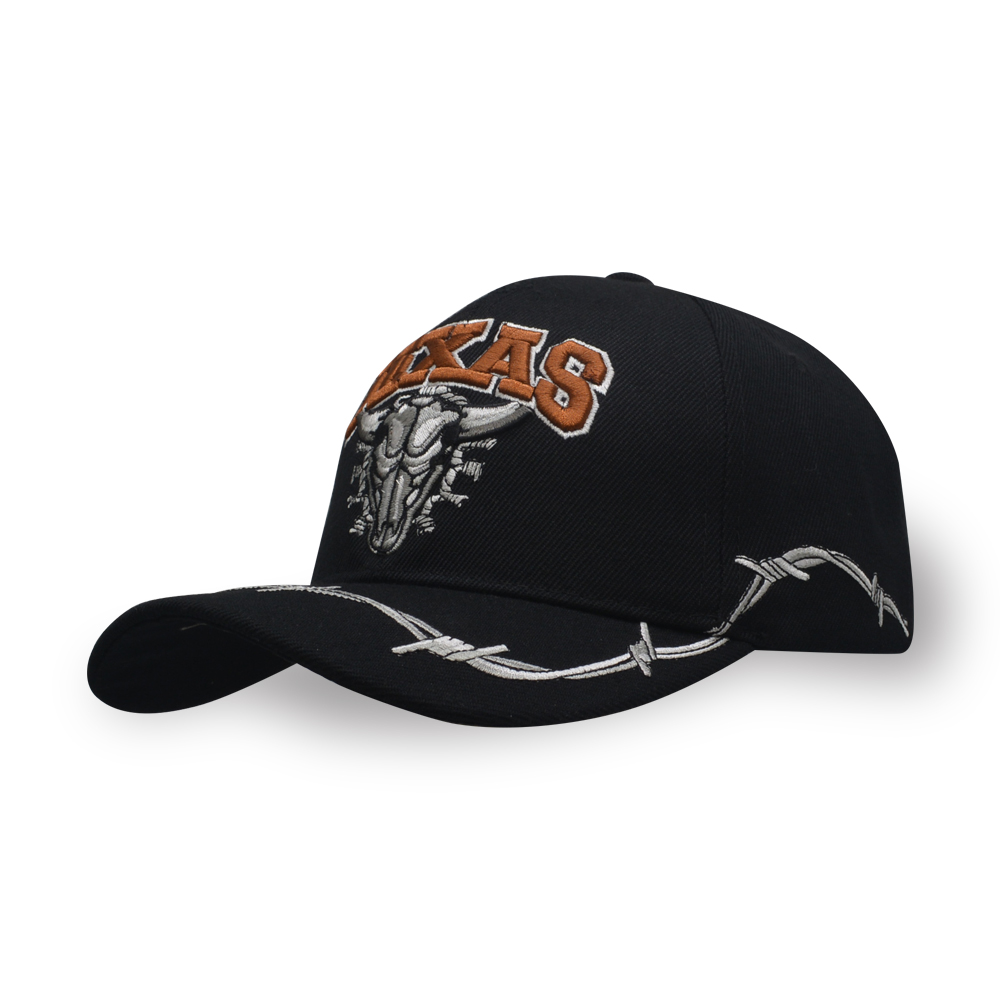 6 panel 3D embroidery acrylic baseball cap