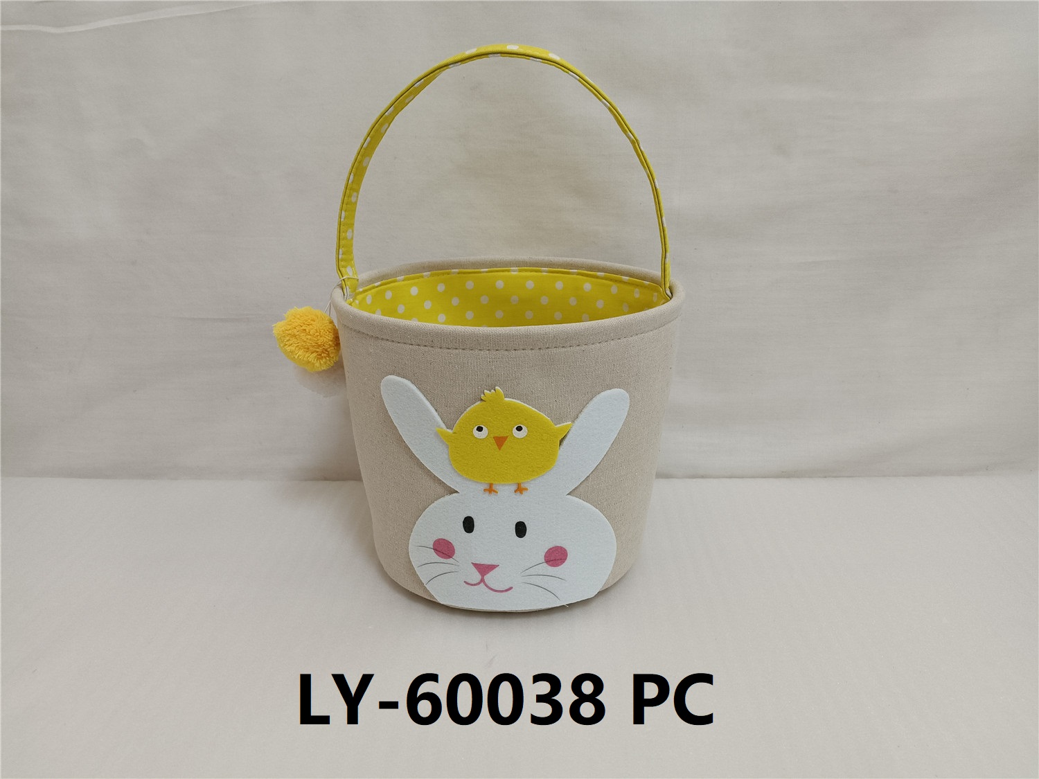 Storage Baskets,bunny felt easter basket,easter baskets, gift bags, fabric baskets