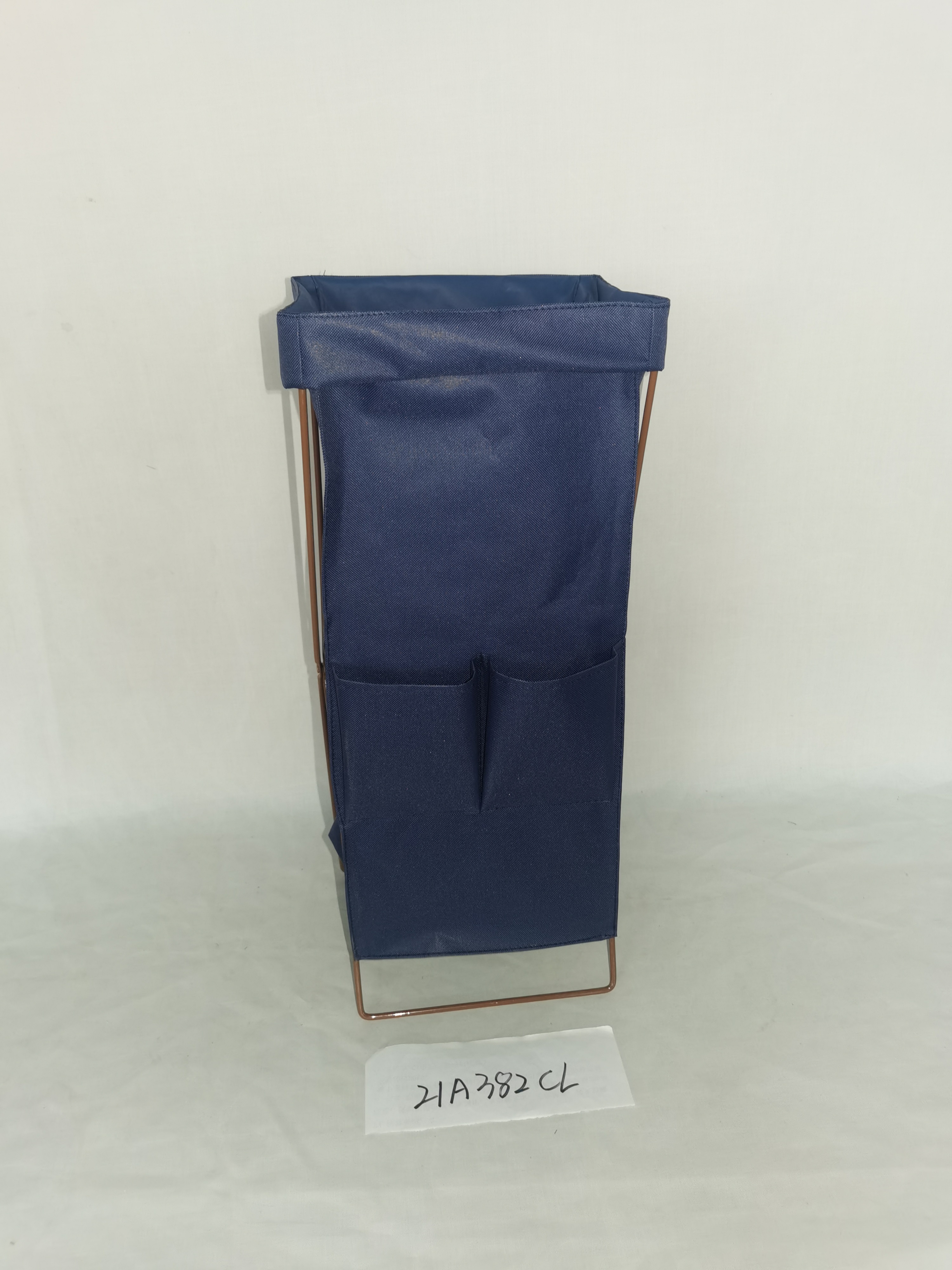 Kingwillow eco friendly handmade customized fabric laundry foldable clothes basket bedroom basket wholesale,gift basket with iron frame