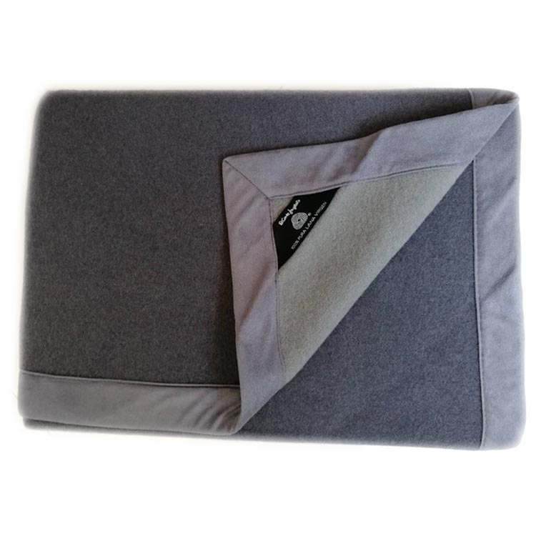 indoor&outdoor plain 100% wool blanket king queen twin size plaid sofa cover 2-sides blanket