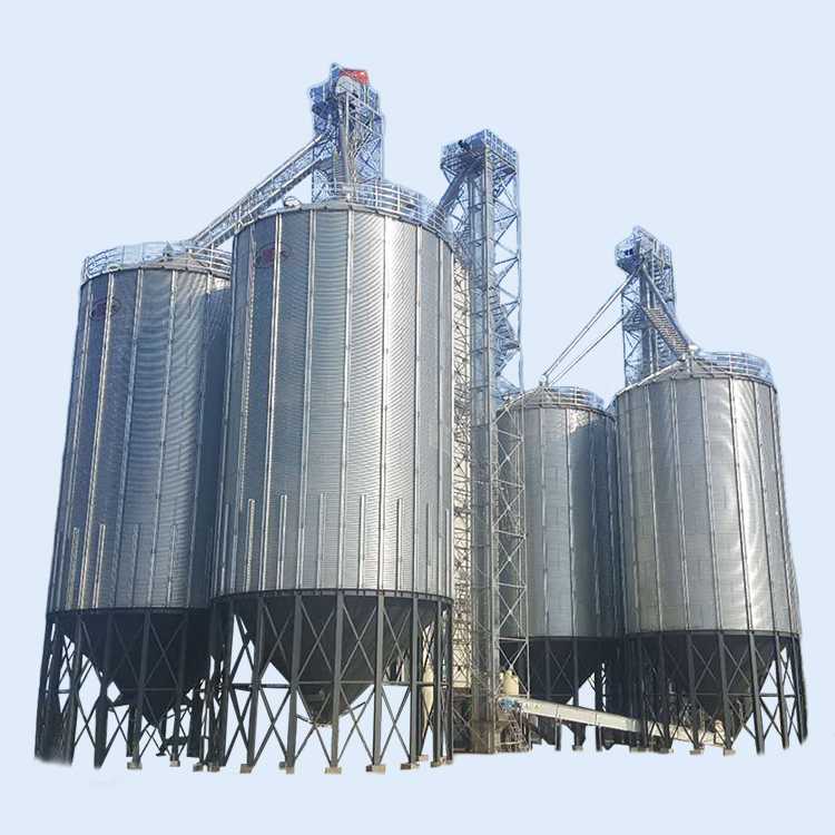 Automatic Corn And Paddy Grain Storage Steel Silo