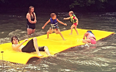 High quality multi-dimensional 18x6ft floating foam swimming pool toys large mat for lakes family water fun