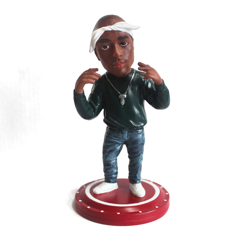 Custom resin figure bobble head