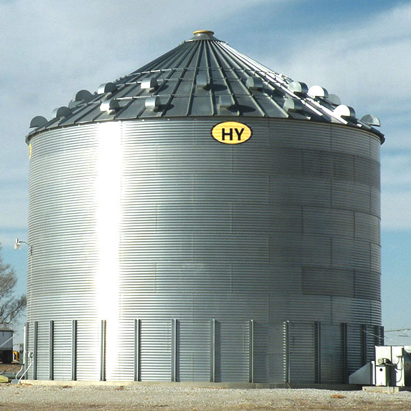 China High Quality Custom Galvanized Corrugated Steel Silo for Corn/Wheat/Rice/Maize Storage