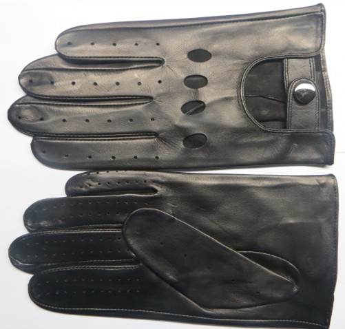 A107 Mens driving sheep nappa leather gloves