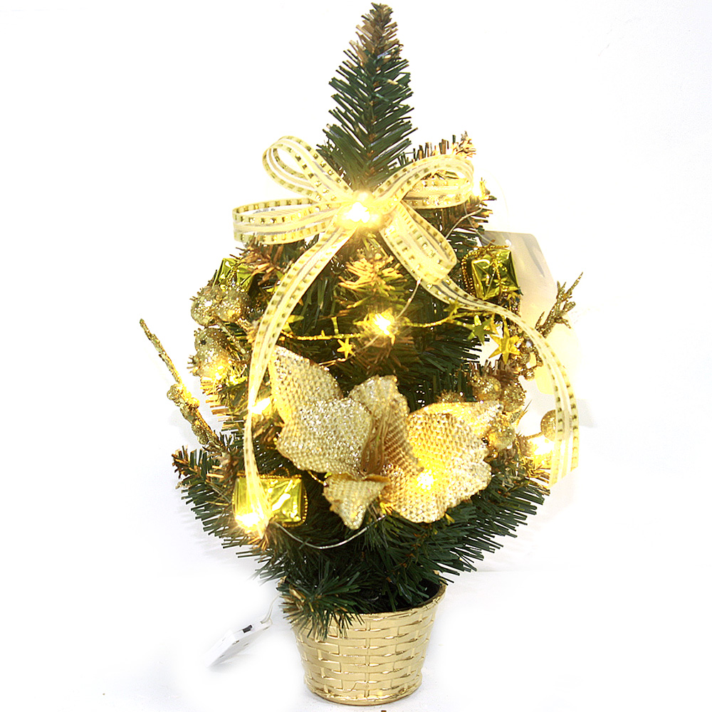 New style Chirstmas tabletop tree with ornaments