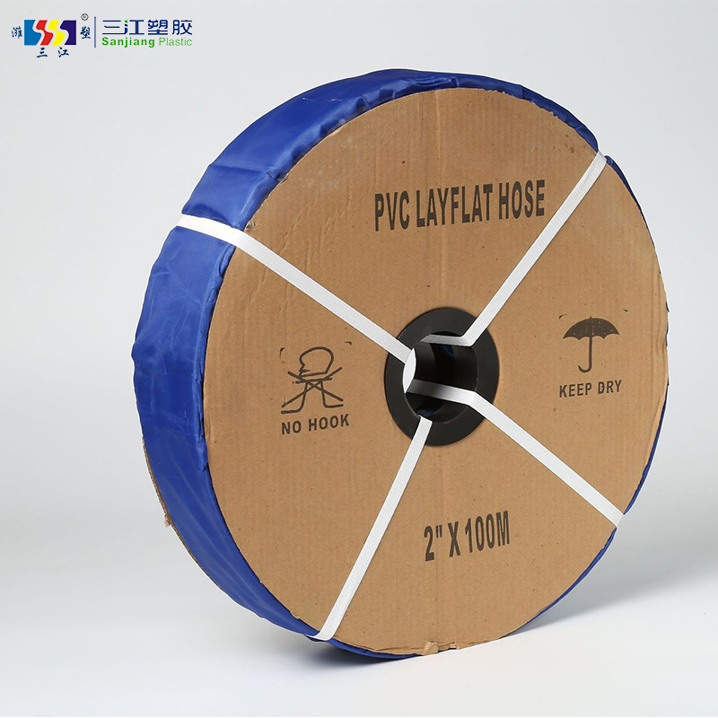 Durable Aging Resistant PVC Lay Flat Hose Pipe Dewatering Layflat Hose