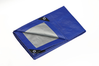 Professional pe tarpaulin 140gsm blue tarp