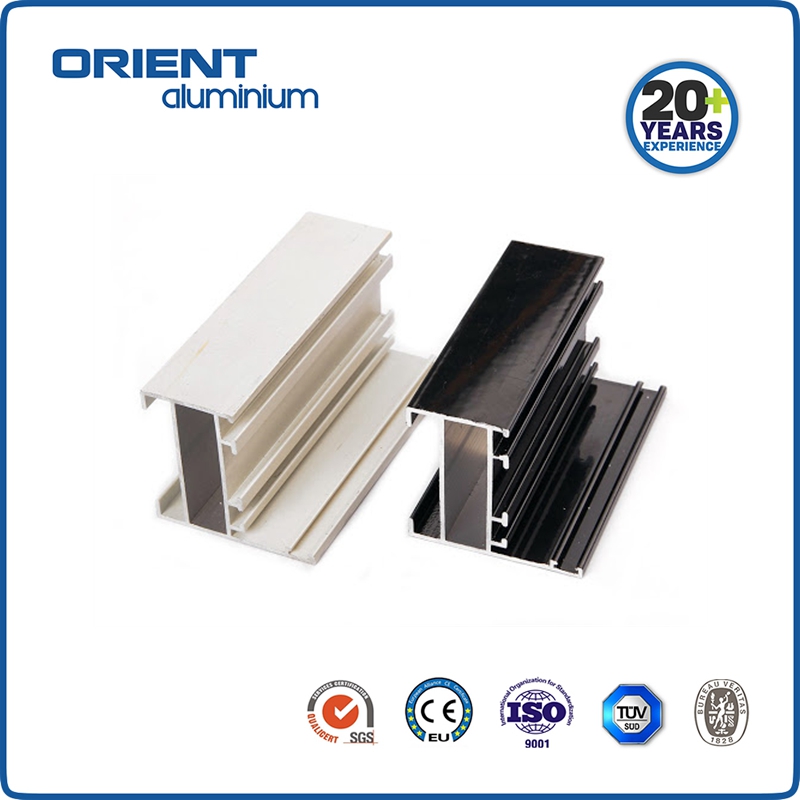 Sri Lanka window and door sections with powder coated color
