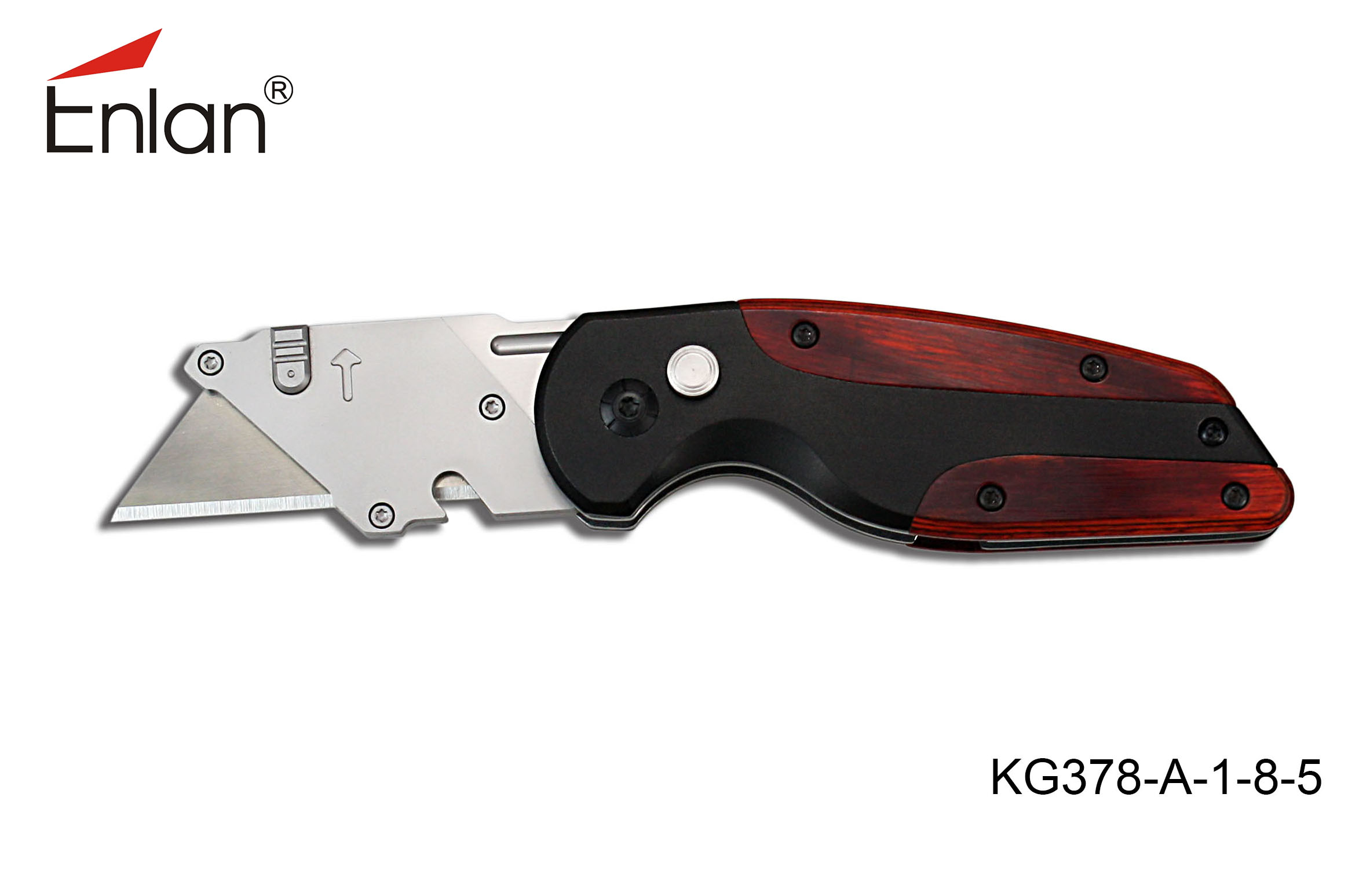 KG378 Folding stainless steel utility knife