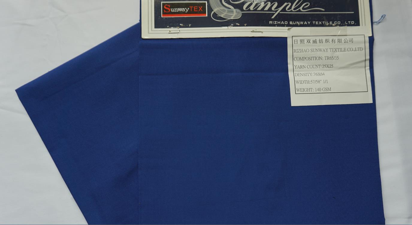 65%polyester 35%rayon 150GSM plain White/Dyed