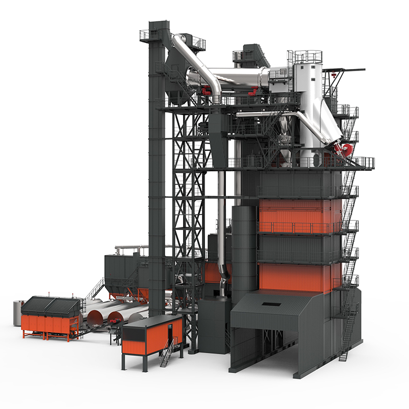 Eco-Friendly Counter-flow Hot Recycling Asphalt Mixing Plant