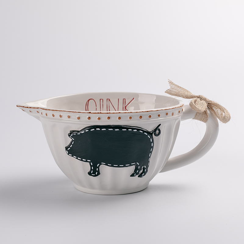 ceramic milk cup