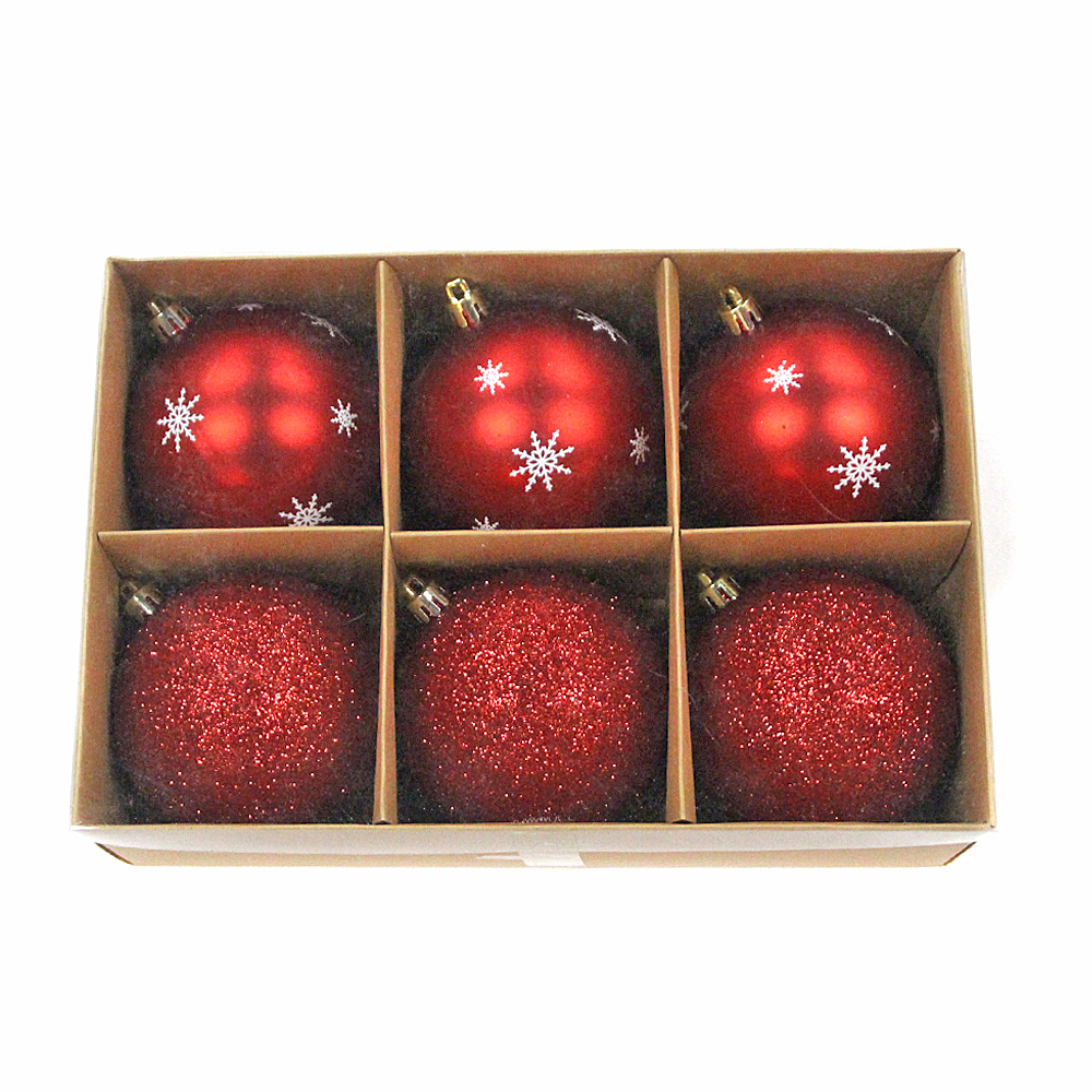 Promotional high end decorative Christmas ball set
