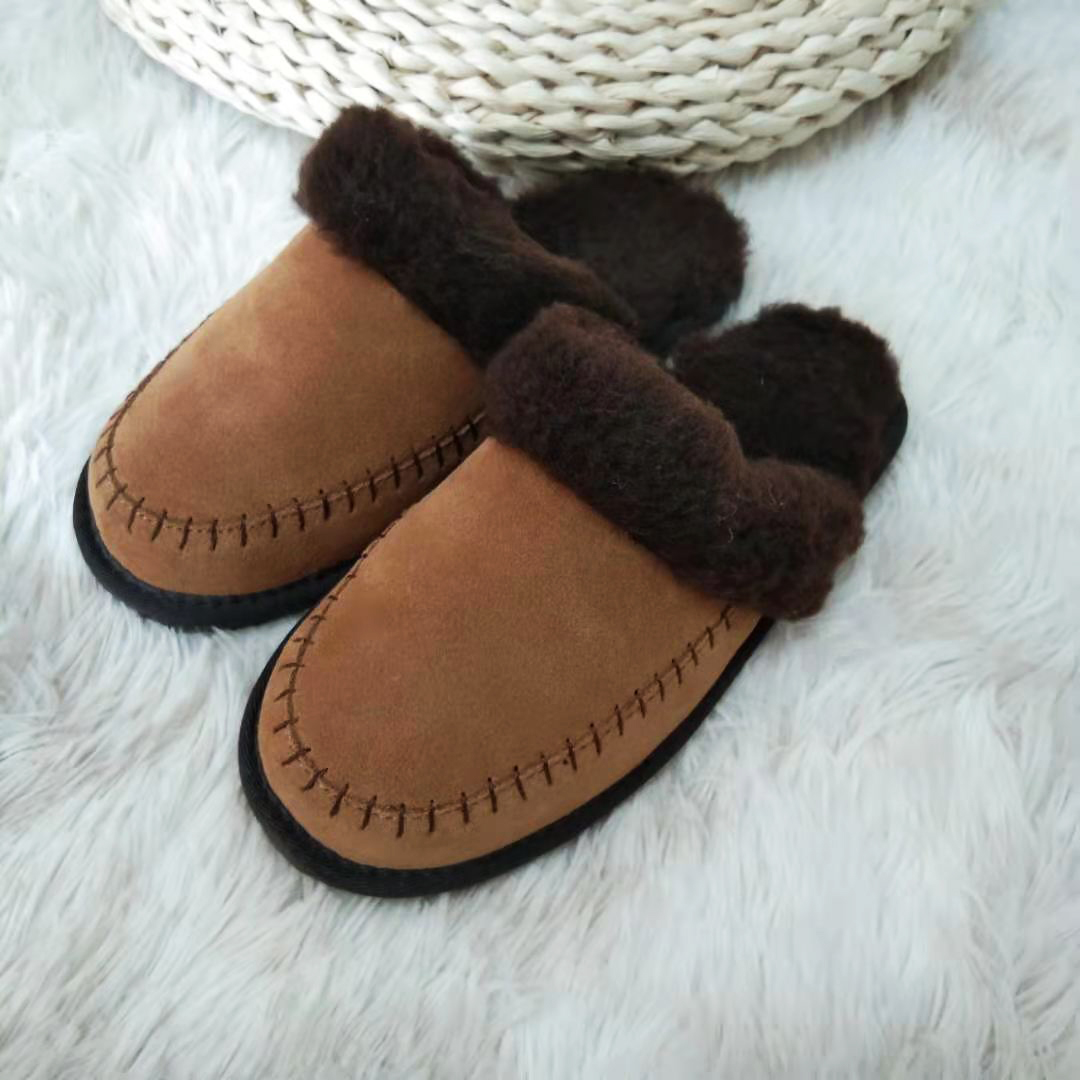 Wool Fur Slipper-WD20199