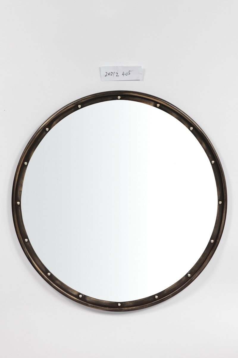 Beauty Leaves Sun Flower Shape Decorative Wall Mirror