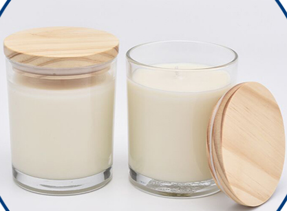 Lavender candle jar glass jar