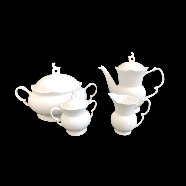 French exquisite western ceramic tea set European tableware sugar bowl milk jug