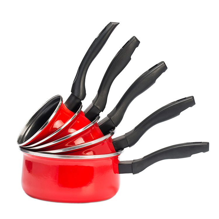 Non stick Coating Cookware Saucepan Fry Pan With Handle Home Cooking nonstick cookware