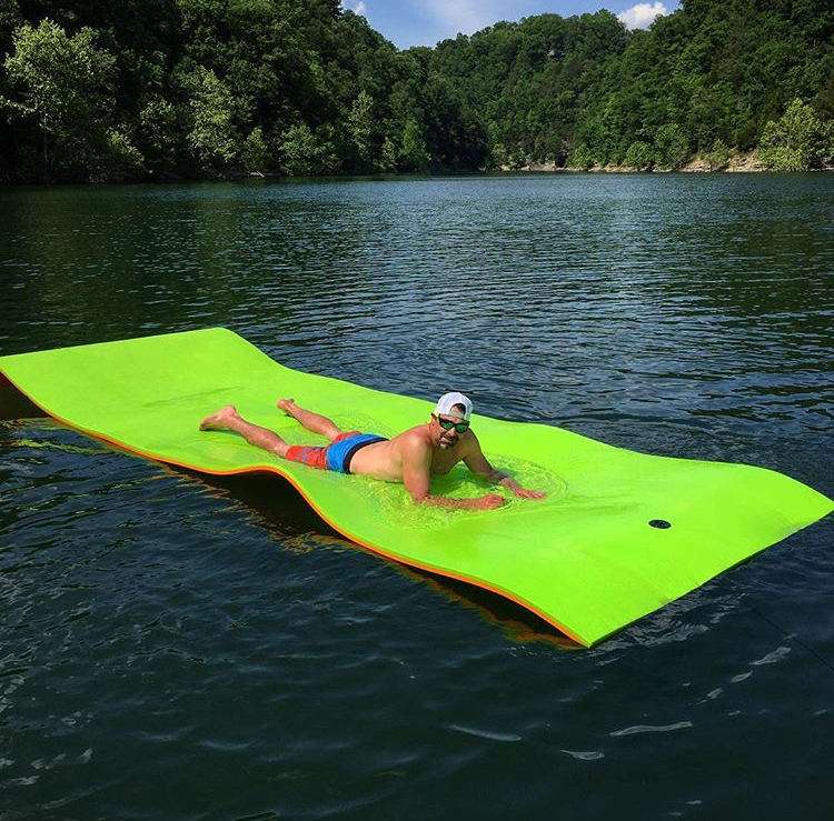 2021 Popular Children Playground Equipment Water Sport Floating Water Mat