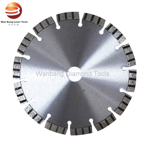 4-9" laser welded diamond saw blade for concrete cutting