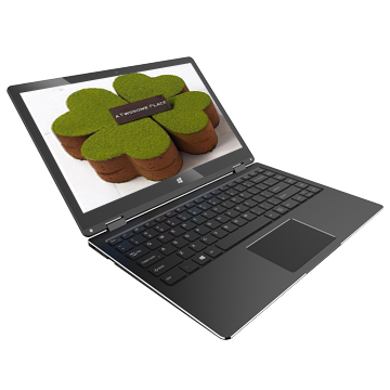 Chitech OEM/ODM 13.3inch Yoga Window laptop , notebook computer with small size and easy to carry, 360 degrees free rotation,N3350,1920*1080 IPS