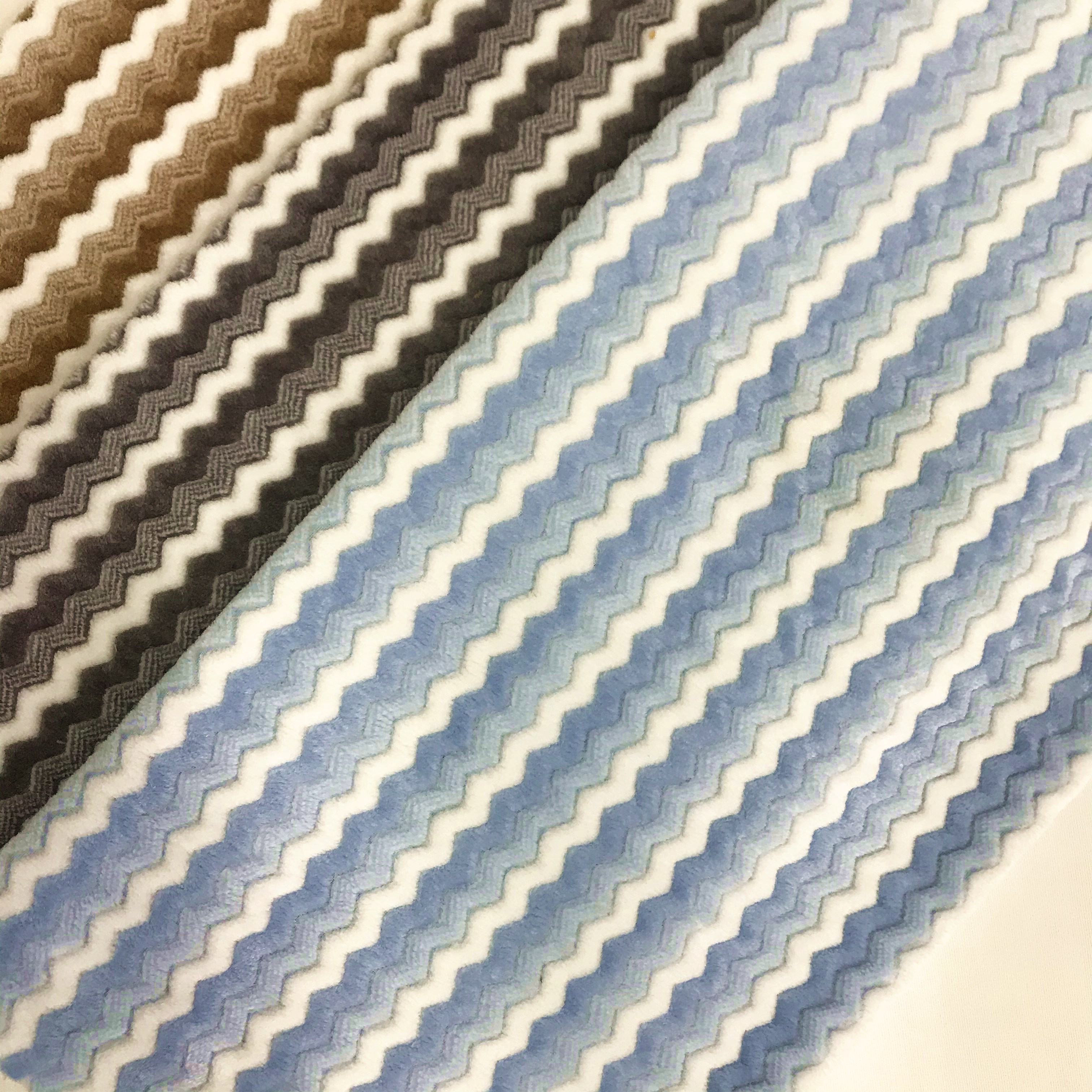 Flannel Jacquard With Cationic Yarn