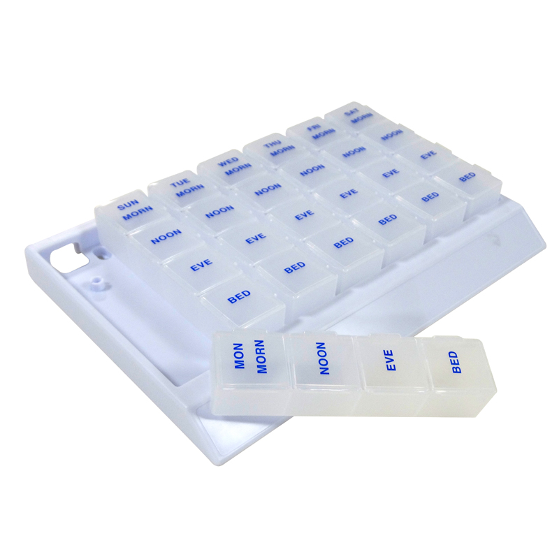 Weekly Pill Box With Tray Large Size