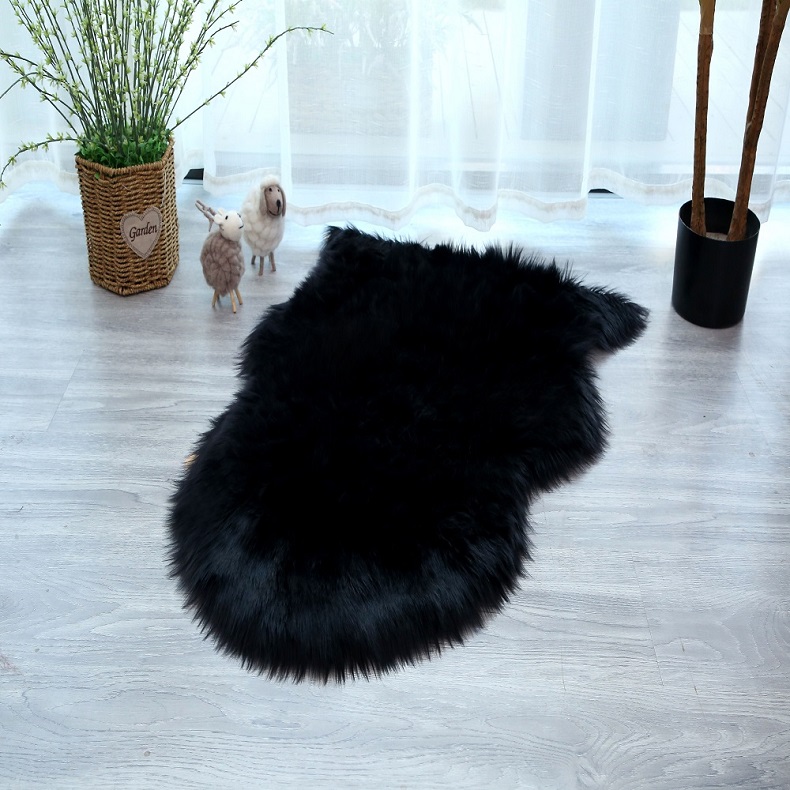 Comfortable faux fur rug carpet Popular sheepskin fur carpets rugs Shaggy fur area rugs carpets for living room