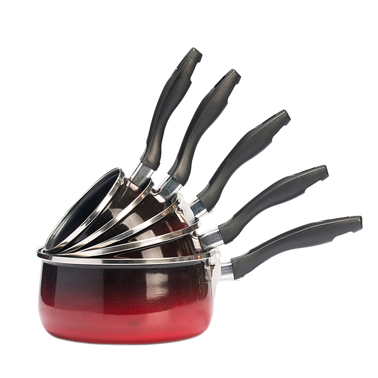16cm/18cm/20cm Enamel sauce pan Non-stick sauce pan nonstick saucepan