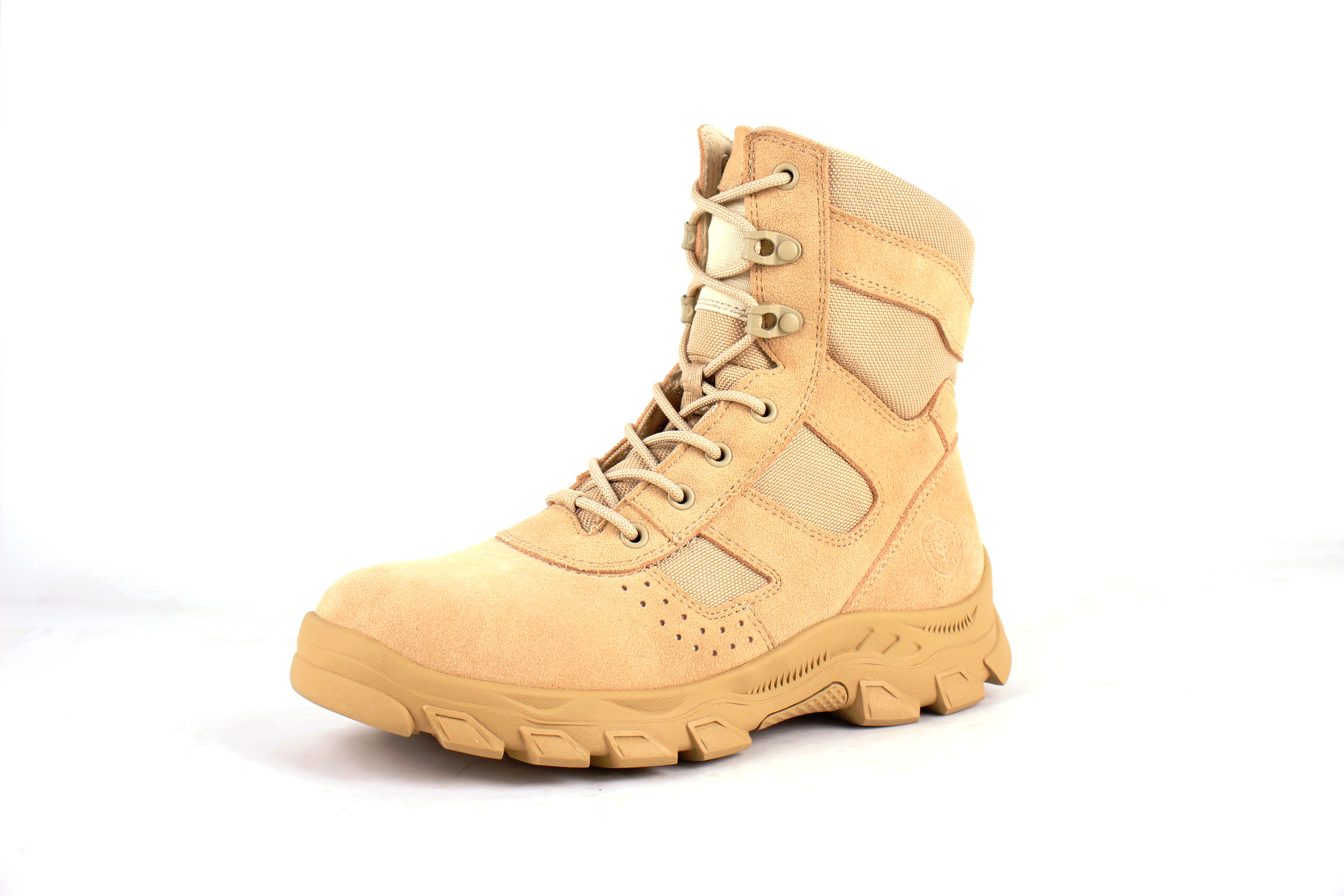 WINSON Men's Genuine Leather Work Boots/Work Shoes/Outdoor Shoes With Rubber Outsole
