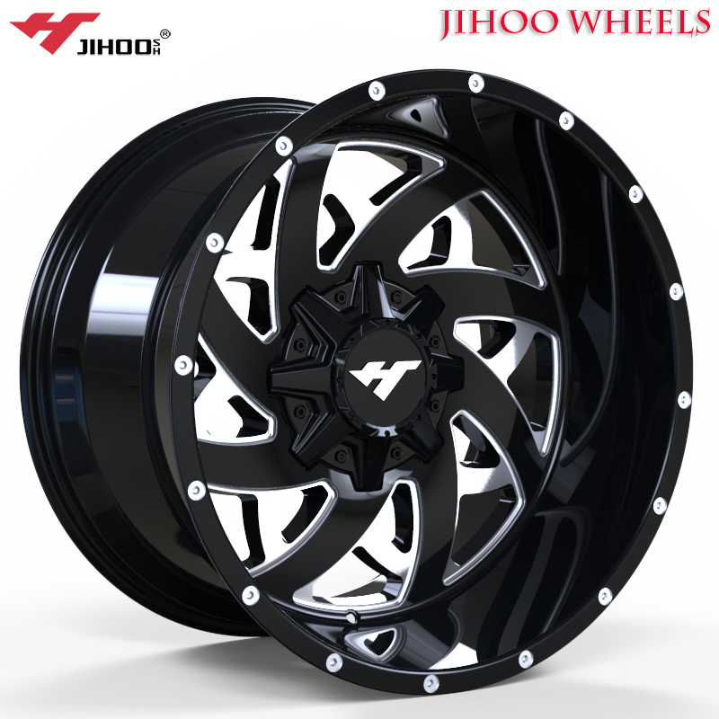 0AS9997 22 24 20 inch 4x4 wheel wheel rim for car off road alloy wheel rims with 5/6/8/*127-180 new wheels of Jihoo Wheels